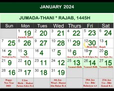 Islamic Hijri Calendar 2023 screenshot 6