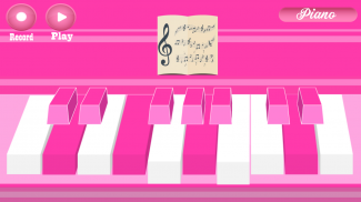 Розовый Пианино screenshot 2
