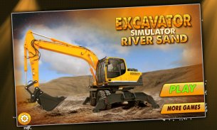 Rivers simulador escavadeira e screenshot 0
