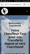 Taxi Courchevel Méribel Val-Thorens et La Tania screenshot 0