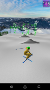 ⛷ Girl Skier. Sport game screenshot 0