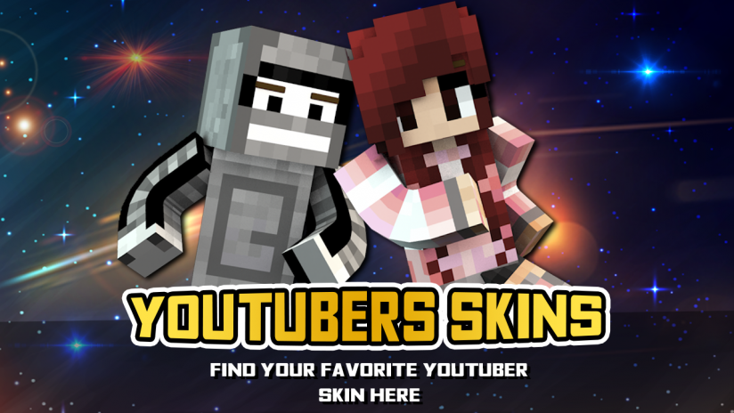 Skins Youtubers For Minecraft 1 1 Download Apk For Android Aptoide - roblox skins apk 600 free entertainment app for android