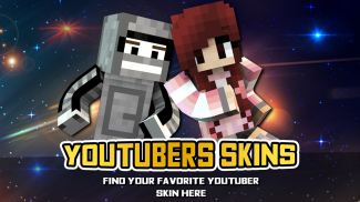 Skins Youtubers for Minecraft screenshot 0