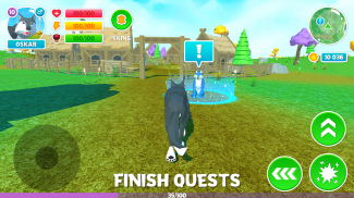 Wolf Family Simulator screenshot 0