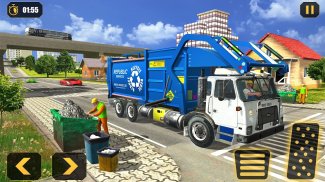 Trash Dump Truck Driver Game screenshot 0