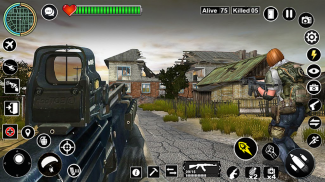 Commando Shooting Strike Games screenshot 1
