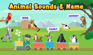 Animal Sounds & Games for Kids screenshot 1