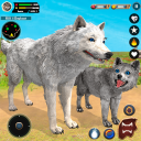 Wild Wolf Simulator Games Icon
