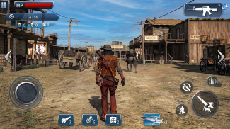 Western Cowboy Gun Shooting Fighter Open World screenshot 2