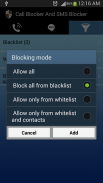 Call Blocker and SMS Blocker screenshot 1