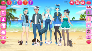 Anime Friends - Cute Team Make screenshot 1