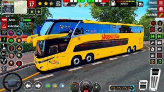 Euro Bus Jeux 3D Autocar Bus screenshot 1