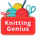 Knitting Genius, learn to knit Icon