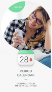 Easy Period Calendar ovulation screenshot 0