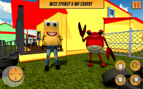 Sponge Family Nieghbor Game 2020 screenshot 1