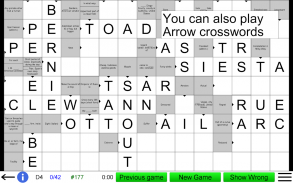 Crossword Unlimited screenshot 7