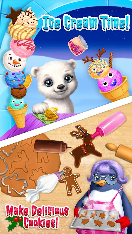 Swirly Icy Pops - Surprise DIY Ice Cream Shop for Cute  Animals::Appstore for Android