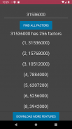 Factor Calculator screenshot 2