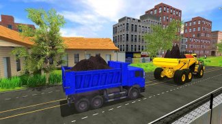 Front Loader Highway Road Construction Builder2020 screenshot 4