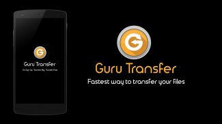 GuruTransfer: Send Large Files screenshot 0