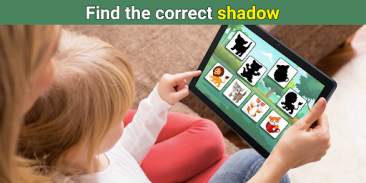 Match shadow for kids puzzle screenshot 4