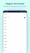 Video Converter & Compressor(MP4,MOV,MKV,AVI,3GP) screenshot 6