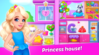 Princess doll home Paper game screenshot 8