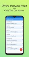 SavePass - Offline Password Manager screenshot 1
