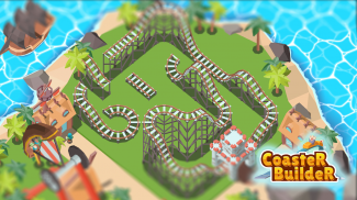 Coaster Builder: Roller Coaster 3D Puzzle Game screenshot 6