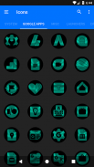 Oreo Teal Icon Pack Free screenshot 17