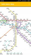 Delhi Metro Map - simple and Latest Map screenshot 0