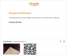 Greetly · Digital Mailroom screenshot 4