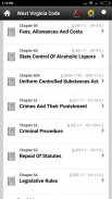 West Virginia code, WV Laws 2018 screenshot 2