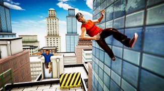 City Parkour Sprint Runner Simulator: Rooftop Game screenshot 0