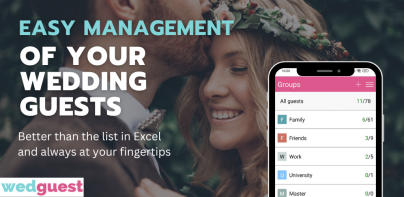 Wedding Guest List. WedGuest