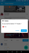 Tweet deleter - delete your tweets screenshot 0
