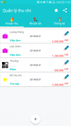 Quản lý Thu chi Cá nhân screenshot 1