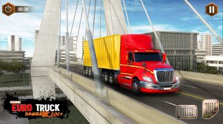 USA Euro Grand Truck 2021:Game Simulator screenshot 2