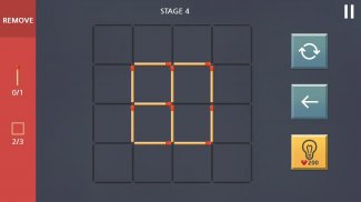 Matchstick Puzzle Quête screenshot 0
