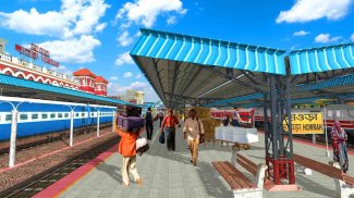 người Ấn Độ Xe lửa Giả lập Miễn phí - Train Sim screenshot 0