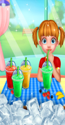 Icy Slushy Maker Cooking Game screenshot 2