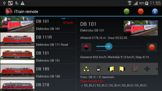 iTrain 5.0 remote screenshot 2