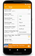 Nougat Mp3 Плеер screenshot 3