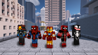 SuperHero skins for Minecraft screenshot 0