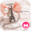 Cute Theme-Girly Eiffel Tower- Icon