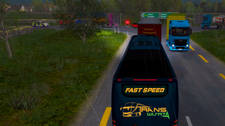 мобильный автобус гоночный screenshot 3