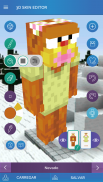 QB9 3D Skin Editor para Minecraft screenshot 1