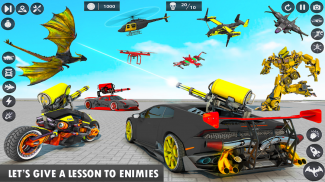 Dragon Robot Police Car Games screenshot 5