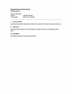 Meeting Minutes & Notes Office Templates screenshot 18