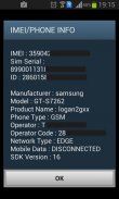 IMEI / Phone Info Tool screenshot 0